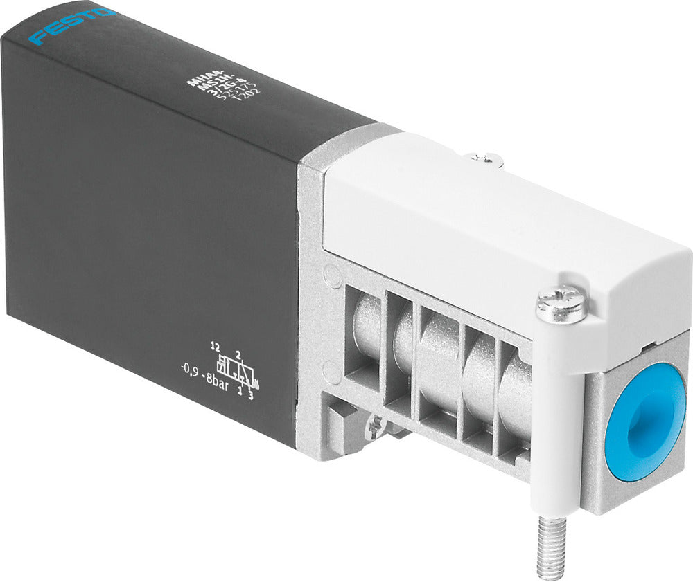Festo 3/2 NC Monostabil Luft Magnetventil Anschlussplatte 400l/min -0.9 - 8bar/-13 - 116psi - 525175