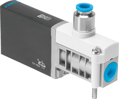 Festo 3/2 NC Monostabil Luft Magnetventil Anschlussplatte 400l/min -0.9 - 8bar/-13 - 116psi - 525183