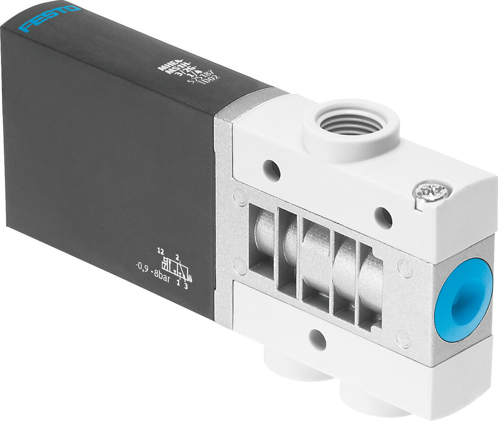 Festo 3/2 NO Monostable Air Solenoid Valve G1/4 400l/min -0.9 - 8bar/-13 - 116psi - 525206