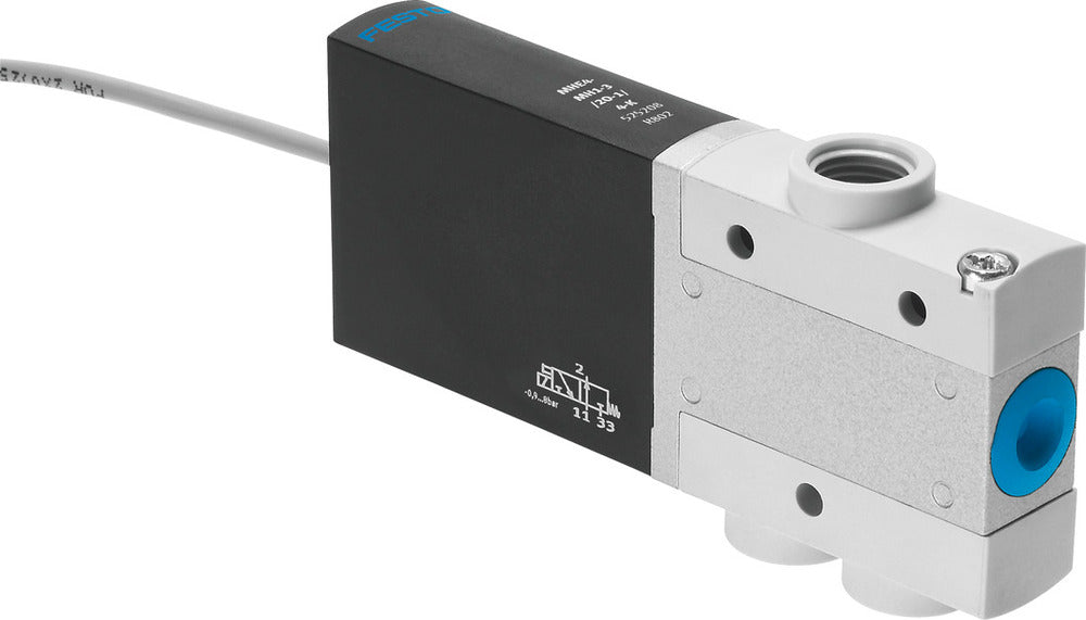 Festo 3/2 NO Monostabiler Luft Magnetventil G1/4 400l/min -0,9 - 8bar/-13 - 116psi - 525208