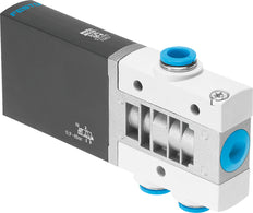 Festo 3/2 NC Monostabiler Luft Magnetventil QS-8 400l/min -0.9 - 8bar/-13 - 116psi - 525191