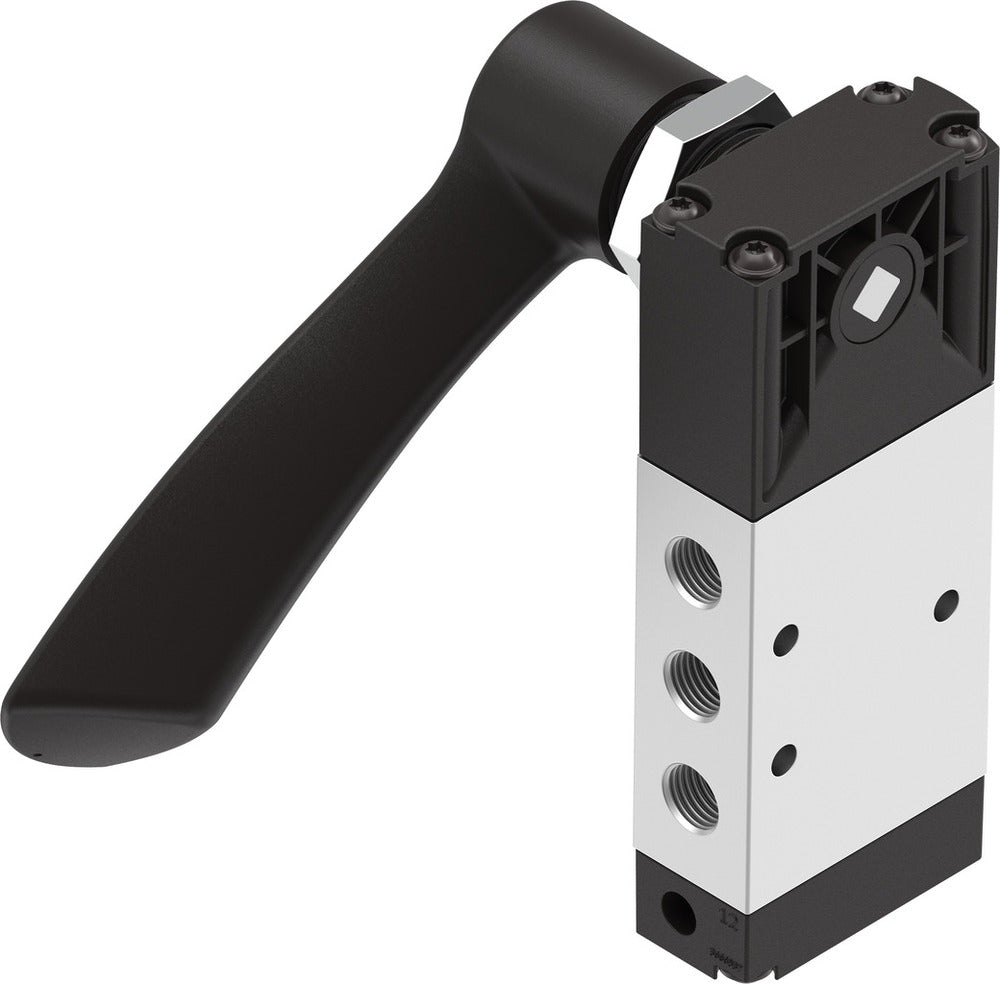 Festo 5/3 Erschöpfte Handhebelventil G1/8 530L/Min -0.95 - 10Bar/-14 - 145Psi - 4165867