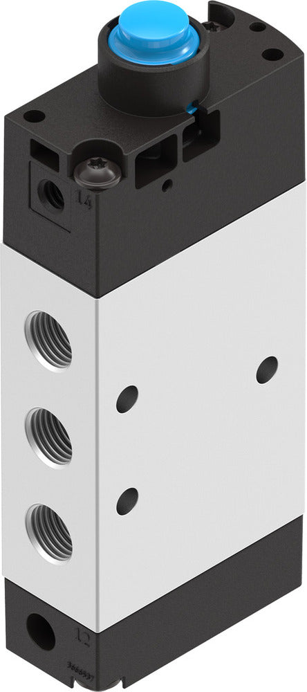 Festo 5/2 Monostabile Stangenbetätigte Ventil G1/8 750L/Min -0.95 - 10Bar/-14 - 145Psi - 8031324