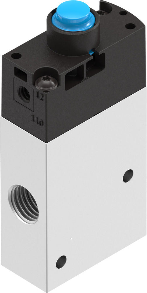 Festo 3/2 NC Monostabil Stangenbetätigtes Ventil G1/4 870L/Min -0.95 - 10Bar/-14 - 145Psi - 8031336