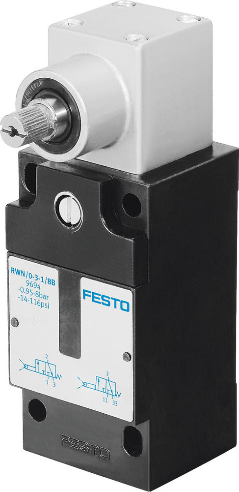 Festo 3/2 NO/NC Monostabile Pneumatische Grenzventil G1/8 120L/Min - 9694