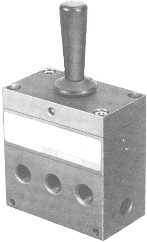 Festo 5/3 NC Wippenschalterventil G1/4 680L/Min - 4577