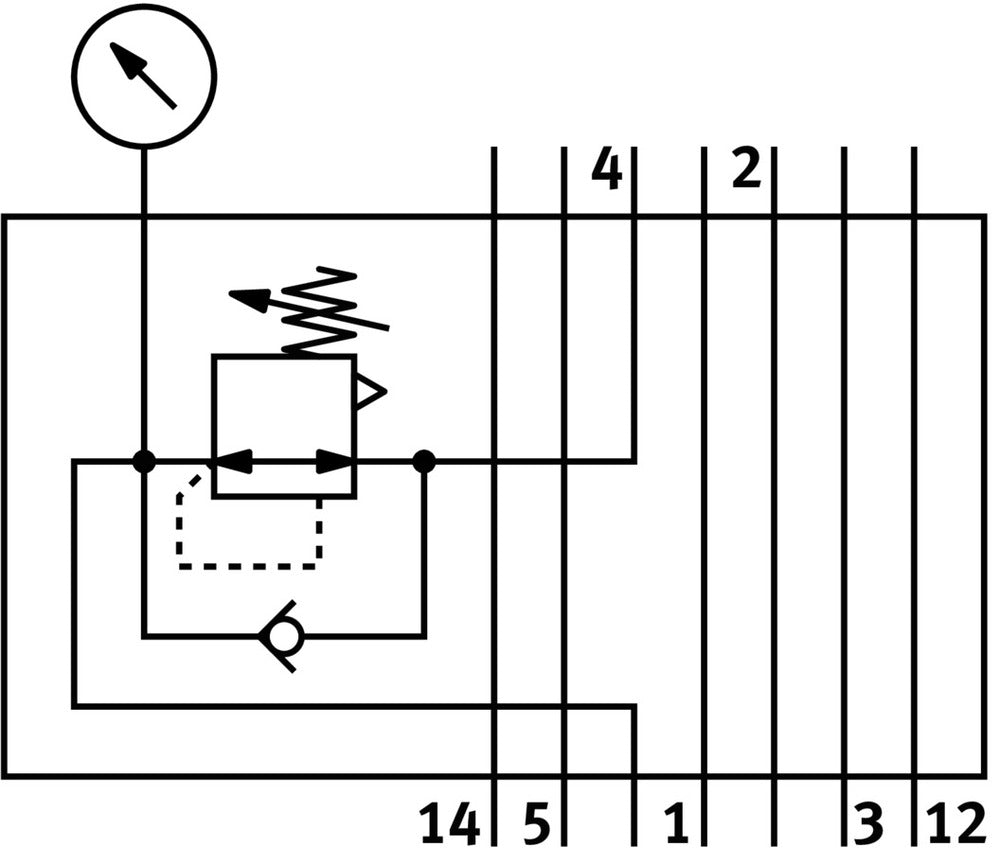 Festo Regulator Plate - 546085