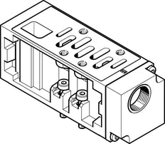 Festo Vertikale Druckversorgungsplatte - 555785