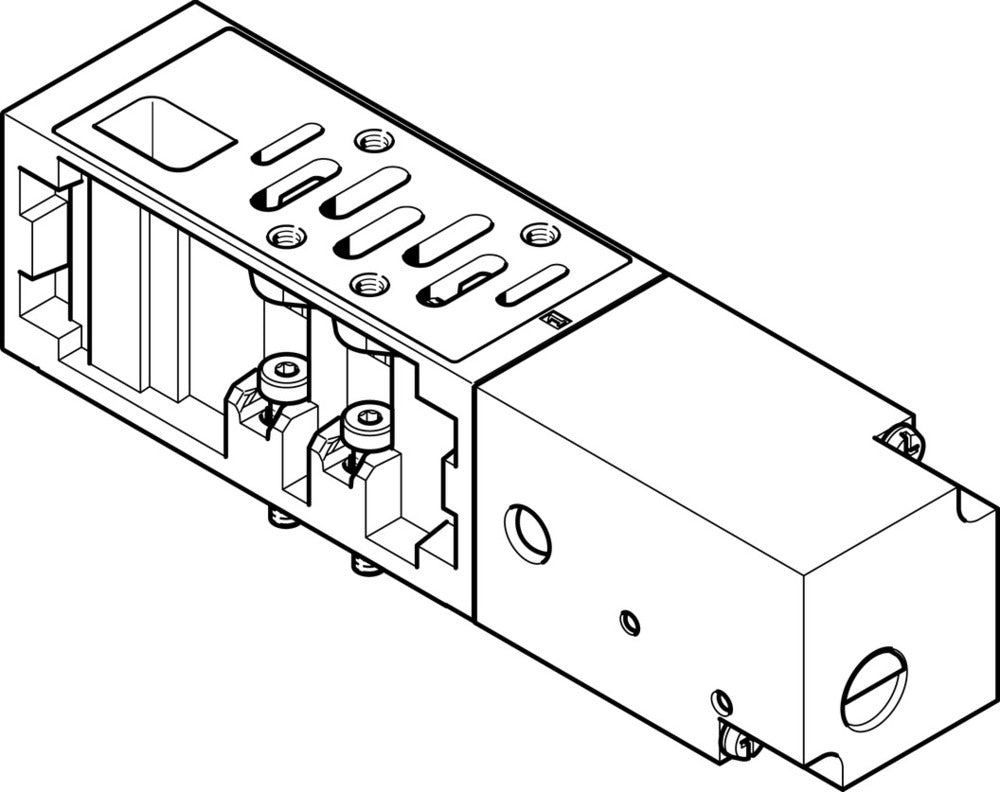 Festo Vertikale Druckabsperrplatte - 555790