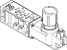 Festo Reglerplatte - 555772