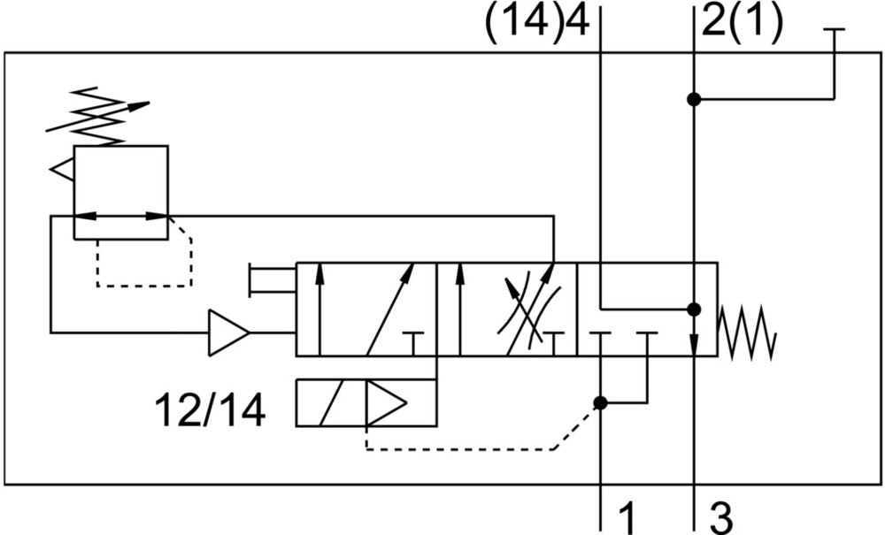 Festo Druckaufbauventil - 558231