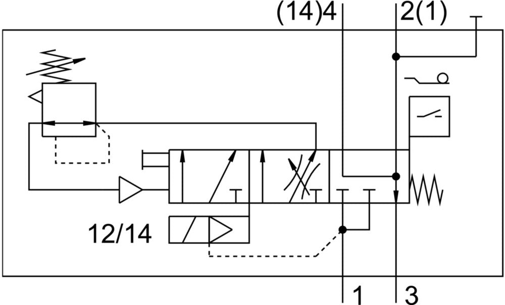 Festo Druckaufbauventil - 558232