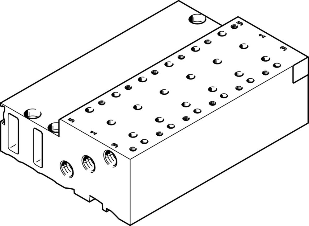 Festo Anschlussblock - 525124