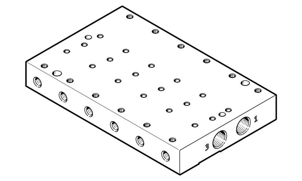 Festo Verteilerleiste - 8076389