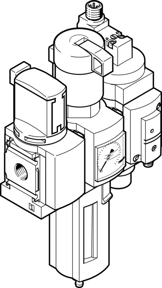 Festo Wartungseinheit G1/4'' 4-7bar 1600l/min 40µm - 8042666