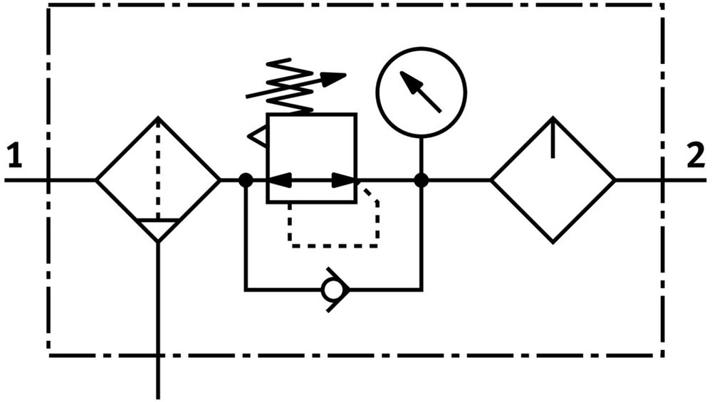 Festo Wartungseinheit G1/4'' 0.5-12bar 900l/min 40µm - 531118