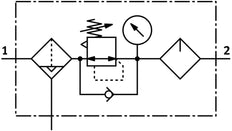 Festo Wartungseinheit G1/2'' 0.5-12bar 3700l/min 40µm - 530246