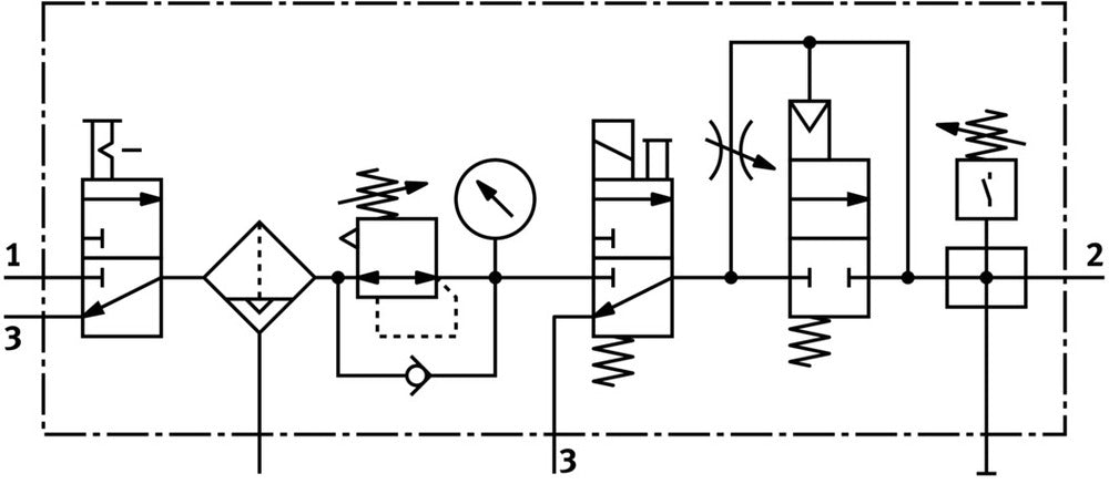 Festo Wartungseinheit G1/4'' 4-12bar 750l/min 40µm - 542299