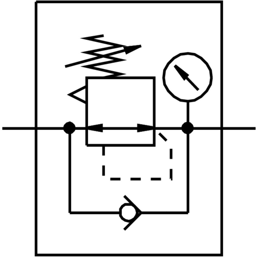 Festo Compressed Air Pressure Regulator 1-20bar - 564134