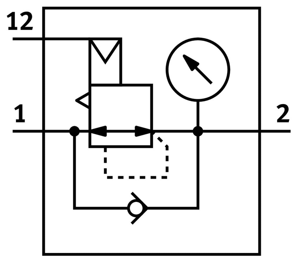 Festo Druckluftregler Anschlussplatte 0.5-16bar 13000 - 22000l/min - 541680