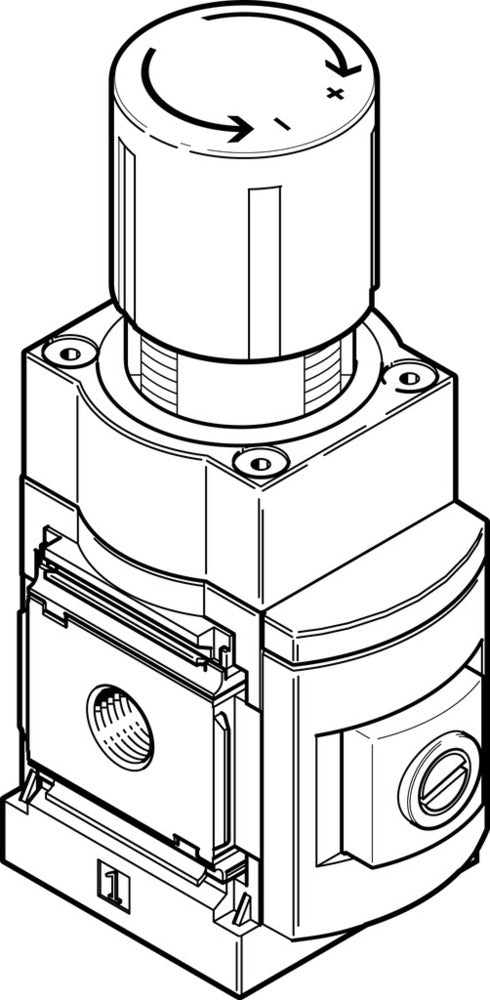 Festo Precision Pressure Regulator G1/2'' 0.1-12bar 5000l/min - 538026