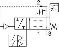 Festo Druckaufbau- Und Entlüftungsventil G1/2'' 3.5-10bar 4300l/min - 8038490
