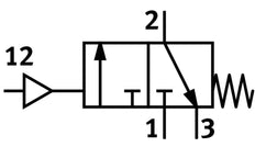 Festo 3/2 NC Monostabile Pneumatische Ventil G3/8 1600l/min - 8096574