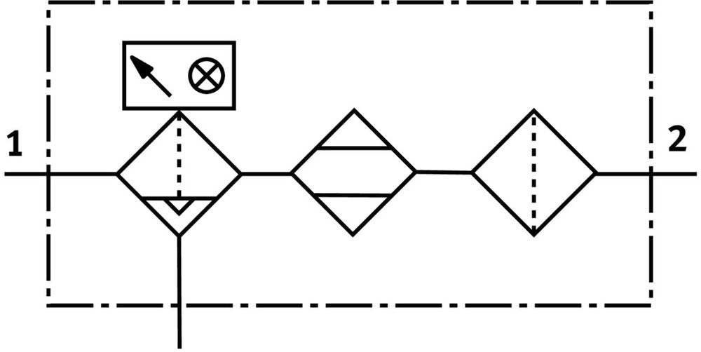 Festo Adsorptionstrockner G3/8'' Eingang 4-16bar - 552171