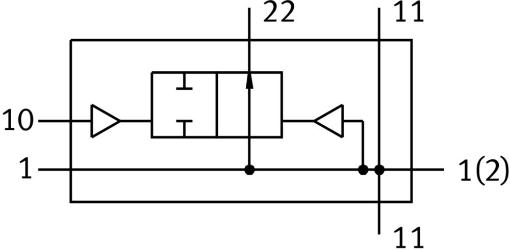 Festo Abzweigmodul 0-50bar - 2663892