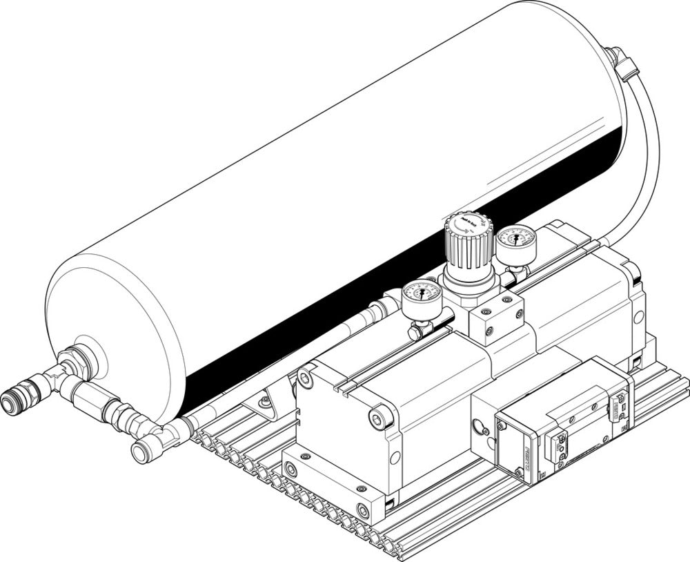 Festo Druckbooster QS-16 Eingang 2-8/Ausgang 4-10bar - 552936