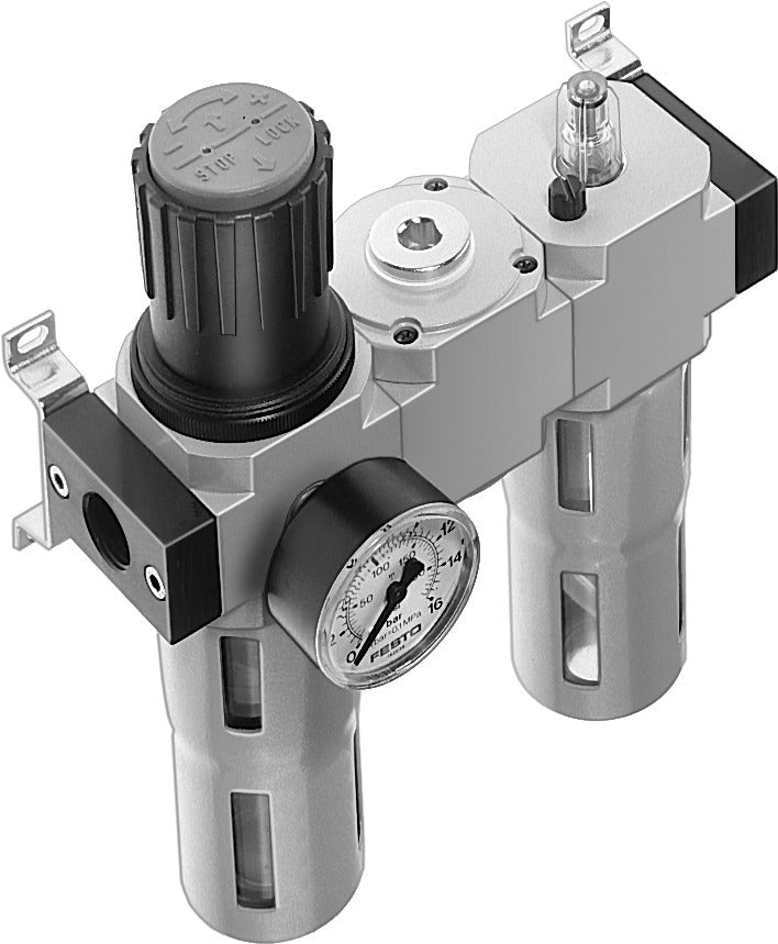 Festo Air Preparation Unit G3/4'' 0.5-12bar 8200l/min 40µm Maxi - 185802