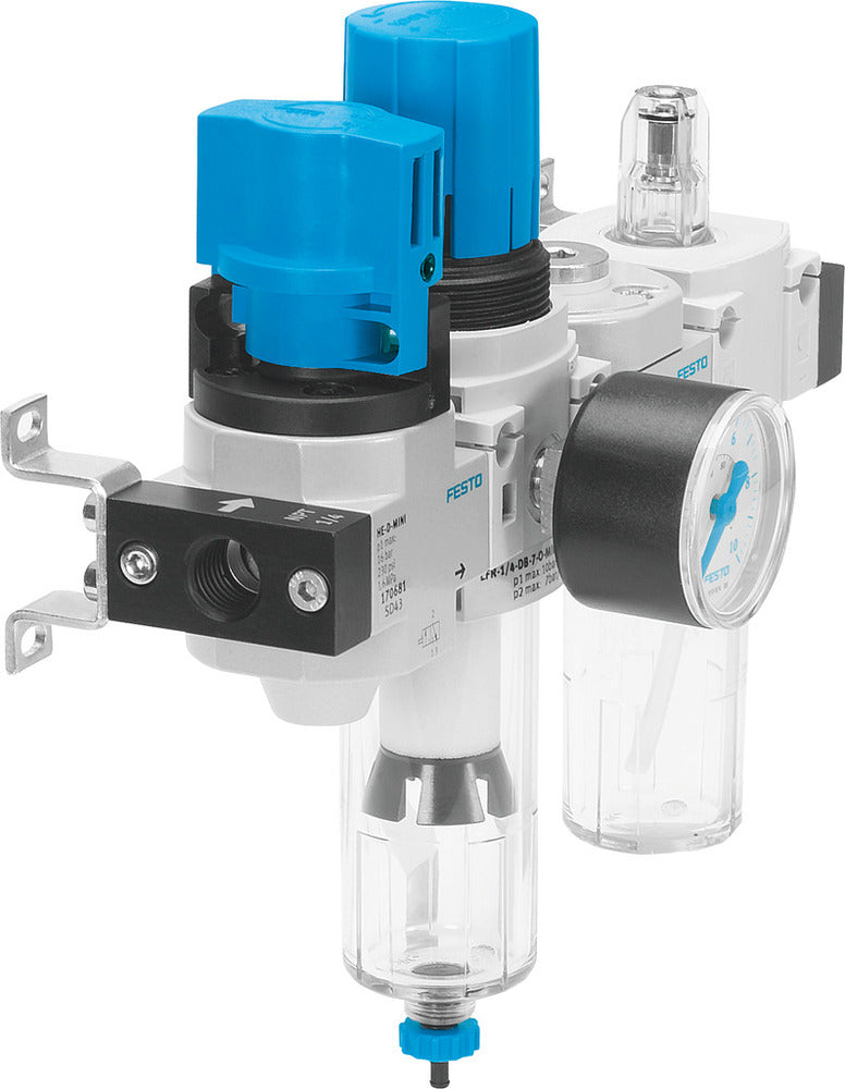 Festo Wartungseinheit G1/4'' 0.5-12bar 870l/min 40µm Mini - 185818