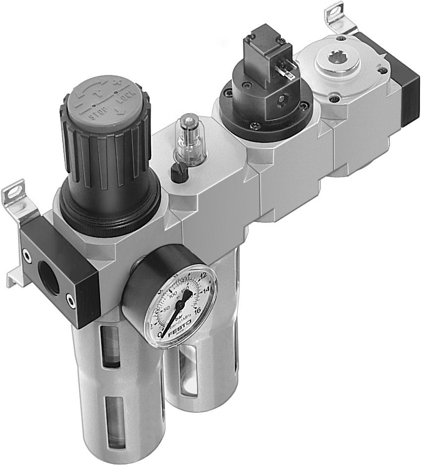 Festo Air Preparation Unit G1/2'' 2.5-12bar 3500l/min 40µm Maxi - 186060