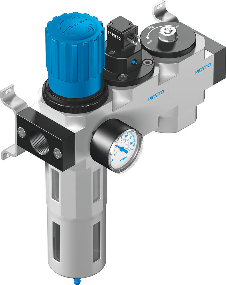 Festo Air Preparation Unit G1/4'' 2.5-12bar 730l/min 40µm Mini - 185746