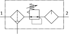 Festo Air Preparation Unit G1/4'' 0.5-12bar 1300l/min 5µm Midi - 192653