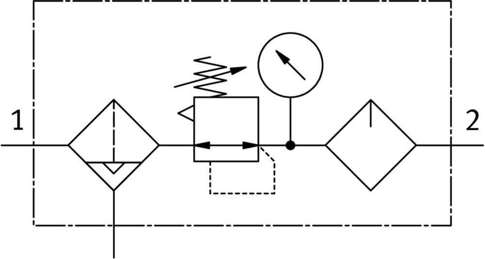 Festo Wartungseinheit G3/8'' 0.5-12bar 2000l/min 40µm Midi - 159589