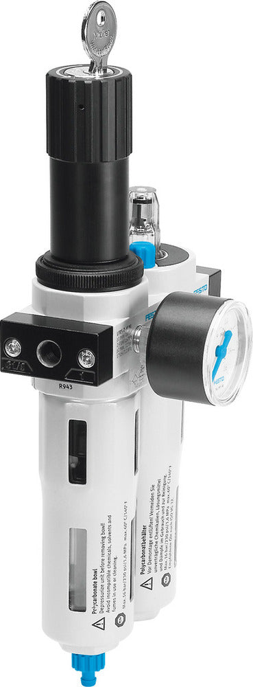 Festo Wartungseinheit G1/2'' 0.5-12bar 2600l/min 40µm Midi - 194913