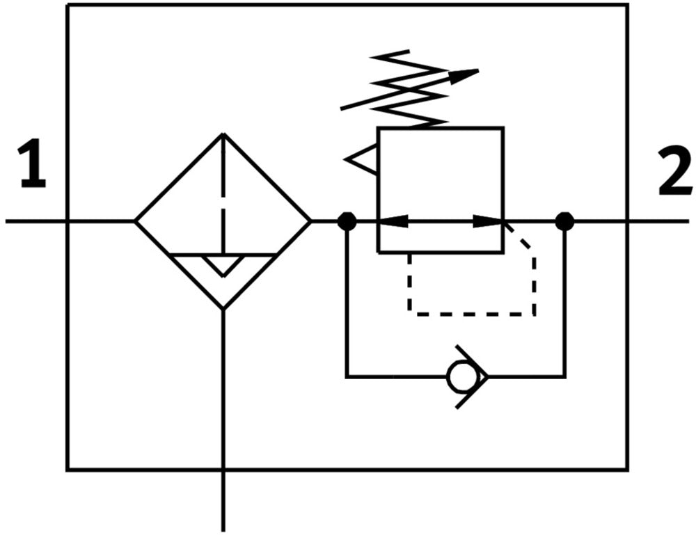 Festo Filterregler G1'' 0.5-12bar 8000l/min 5µm Maxi - 192629