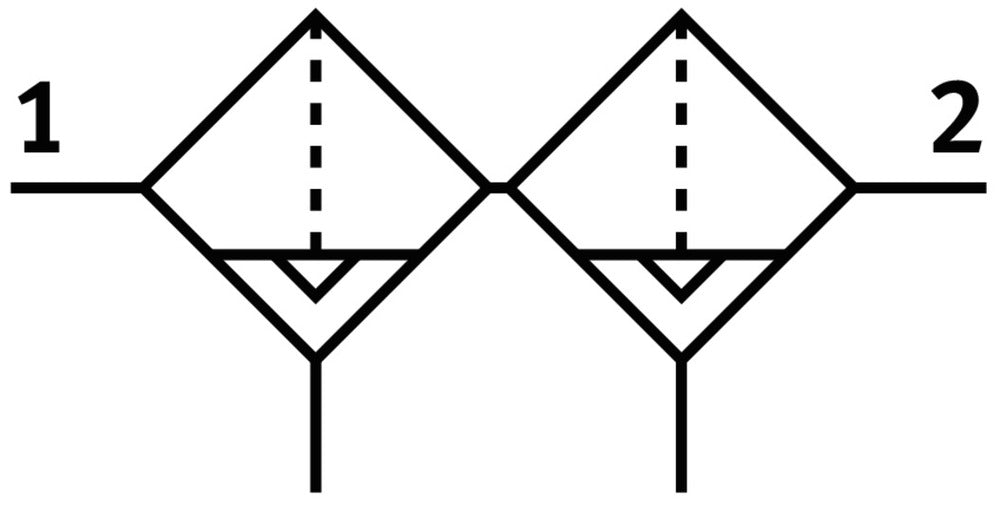 Festo Feinfilterkombination 1.5-12bar 0.01µm Mini - 162668