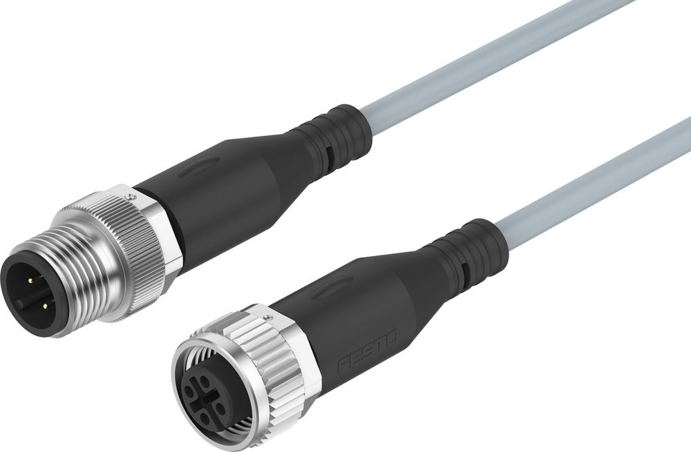 Festo Verbindungsleitung M12x1/M8x1 A-Codiert EN 61076-2-101 2.5m - 554033