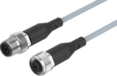 Festo Verbindungsleitung M12x1/M8x1 A-Codiert EN 61076-2-101 2.5m - 554033