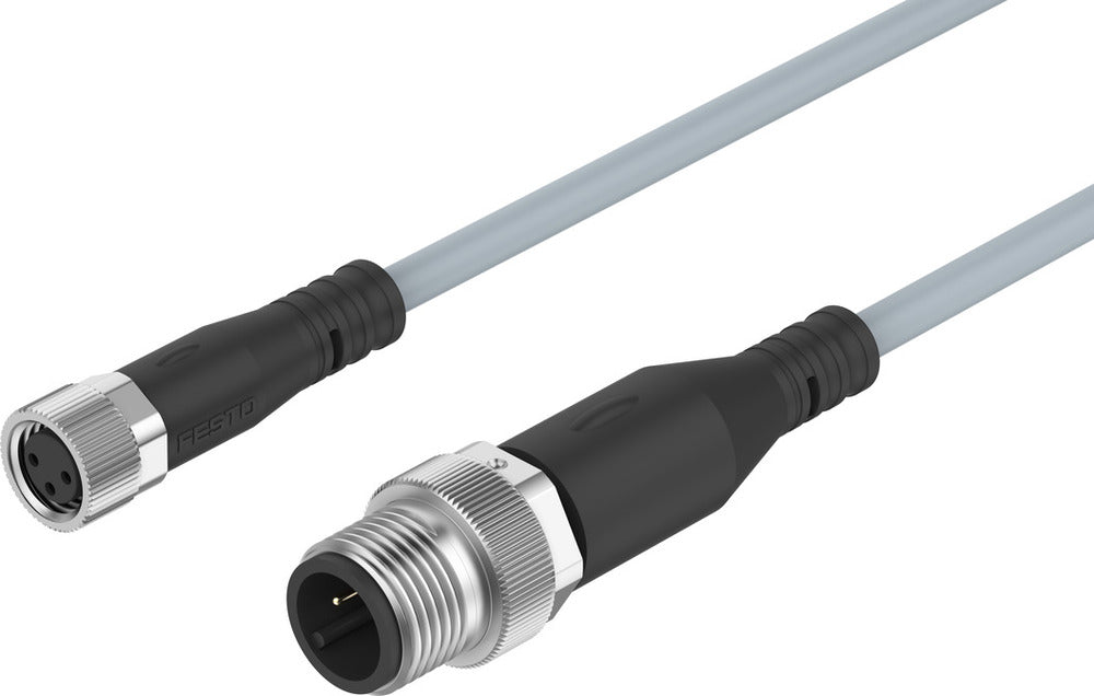 Festo Verbindungsleitung M8x1/M12x1 A-Codiert Nach EN 61076-2-104 1m - 8091512