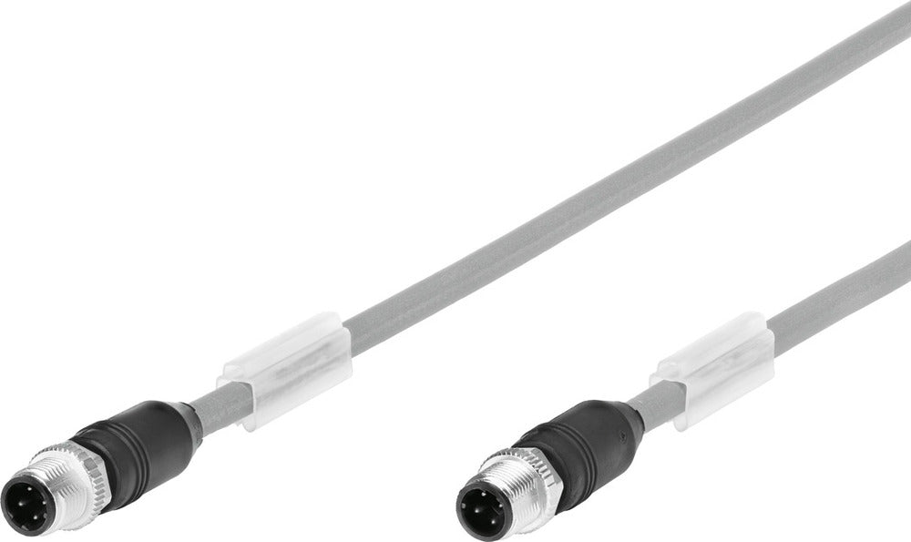 Festo Connecting Cable Plug M12x1 D-coded EN 61076-2-101 10m - 8040450