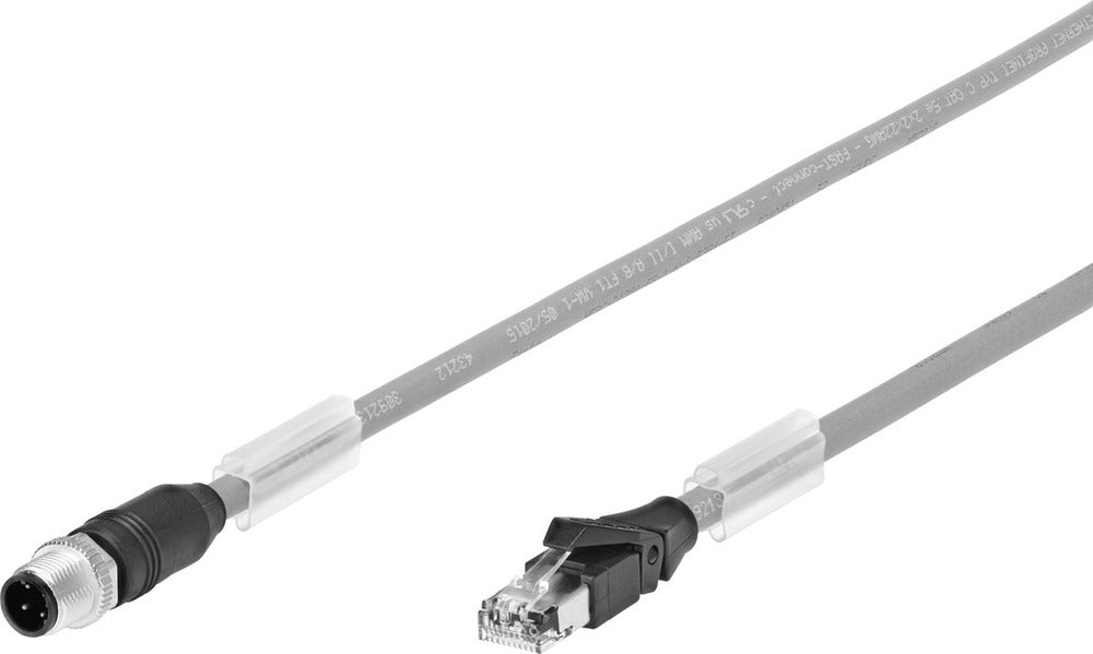 Festo Verbindungsleitung Stecker M12x1 D-Codiert EN 61076-2-101 3m - 8040452