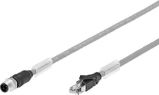 Festo Verbindungsleitung Stecker M12x1 D-Codiert EN 61076-2-101 3m - 8040452