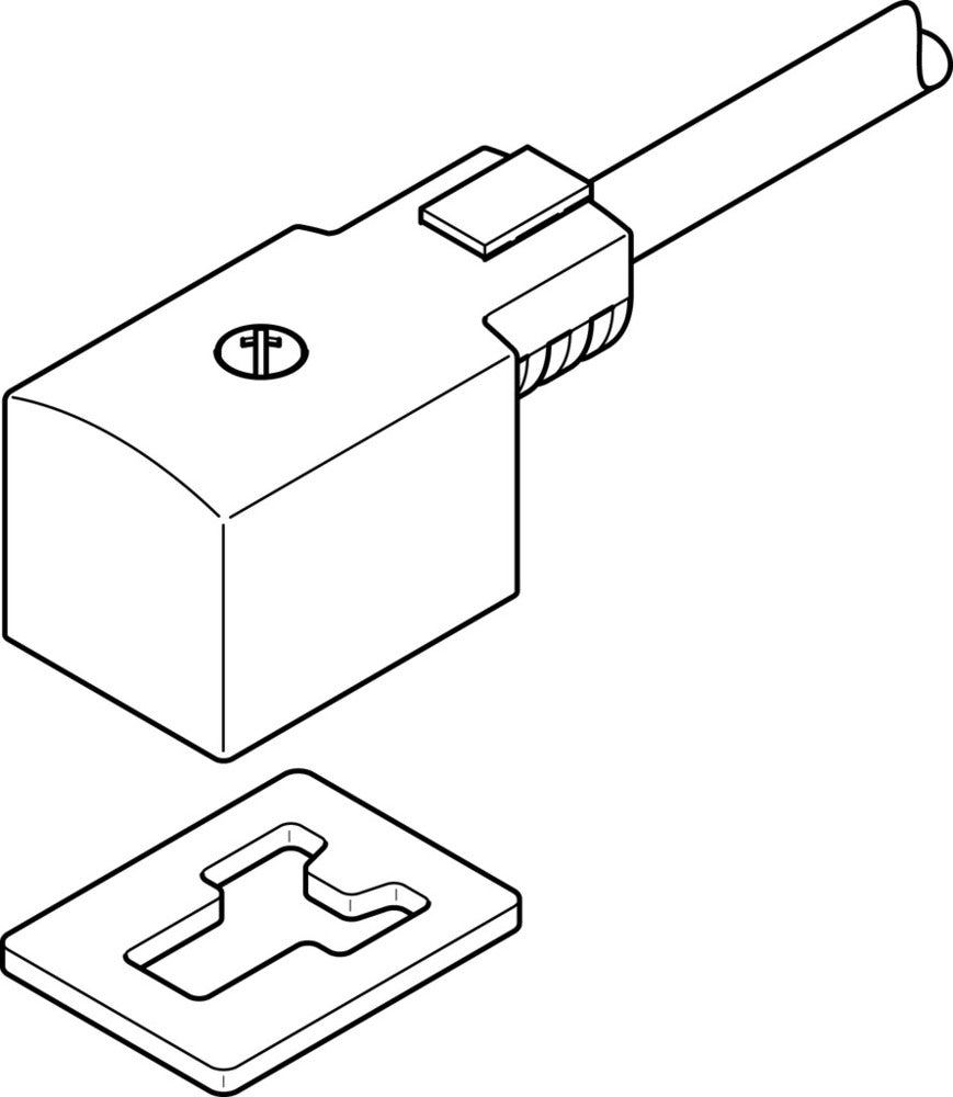 Festo Plug Socket With Cable Form B 5m - 30942