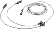 Festo Y-Distributor With Cables at Both Ends 2.5m/0.3m 4A IP65 IP68 IP69K/ - 8035775