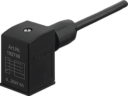 Festo Steckdose 4-polig Form A IP67 IEC 60529 - 192748