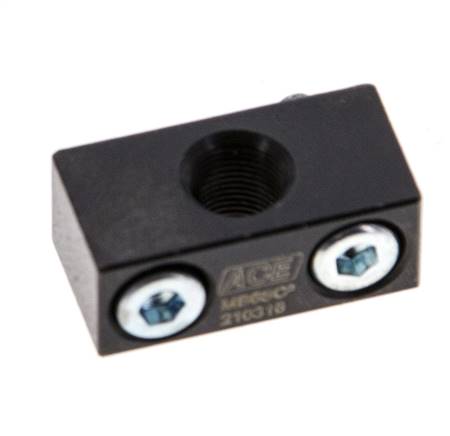 ACE Klemmflansch M 6x0.5 für Stoßdämpfer, Seitenmontage - MB6SC2