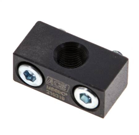 ACE Klemmflansch M 6x0.5 für Stoßdämpfer, Seitenmontage - MB6SC2